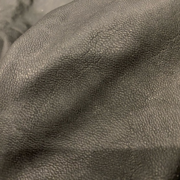 Abercrombie Vegan Leather Zipper Mini Skirt (Size L) - Picture 4 of 4